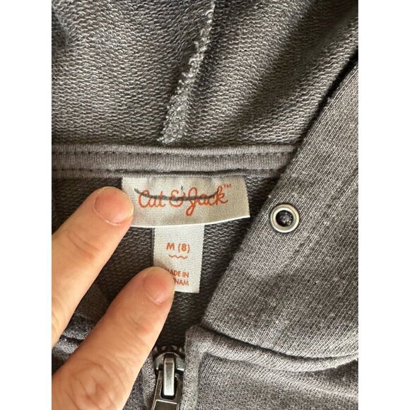 Girls Cat & Jack full zip jacket 8 nwt - Picture 2 of 2